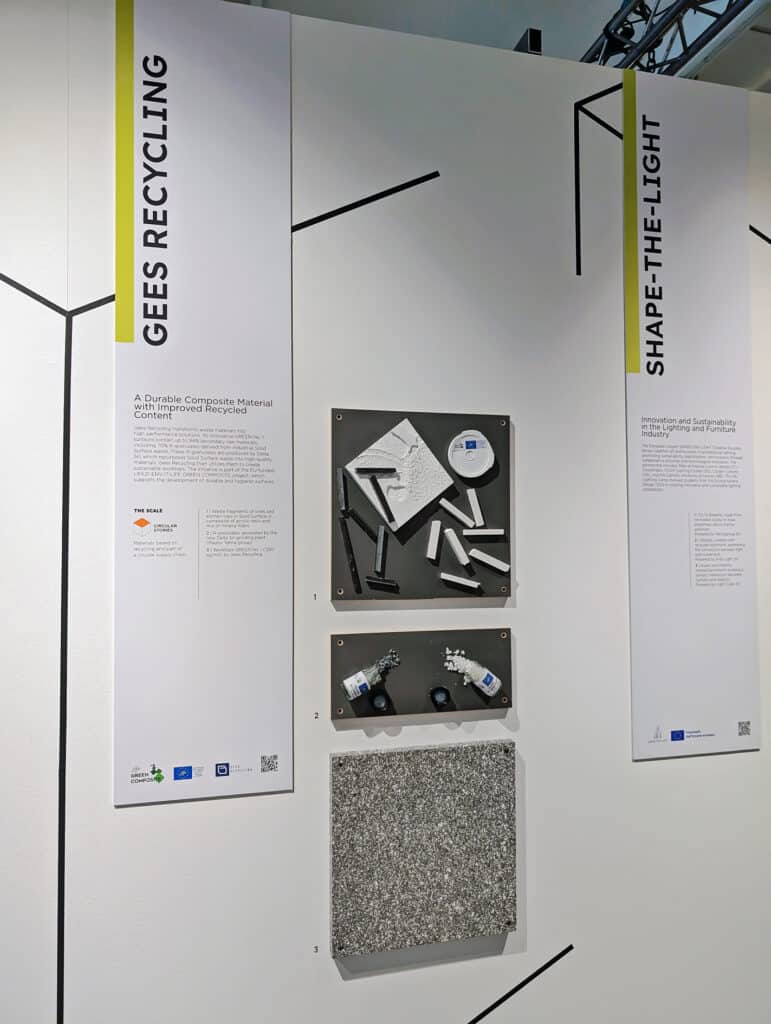 Exposureone 可回收和可持续复合材料。